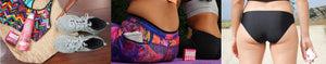 panty fresh on the go by panty fresh seamless underwear available in thong and bikini. perfect under yoga pants and for a quick change after your workout. 